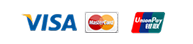 Accepted Payment Methods: Visa, MasterCard, UnionPay
