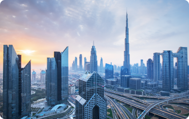 Issue Visa - Dubai Skyline